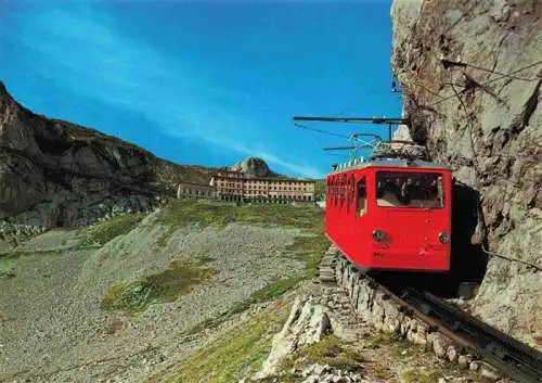 AK / Ansichtskarte  Zahnradbahn Standseilbahn Furniculaire Rack Railway-- Pilatus Kulm Schweiz