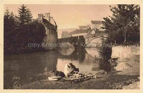 AK / Ansichtskarte  Mende 48 Lozere Gorges du Tarn Pont Notre Dame