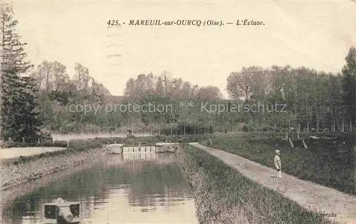 AK / Ansichtskarte  Mareuil-sur-Ourcq Senlis 60 Oise L'Ecluse