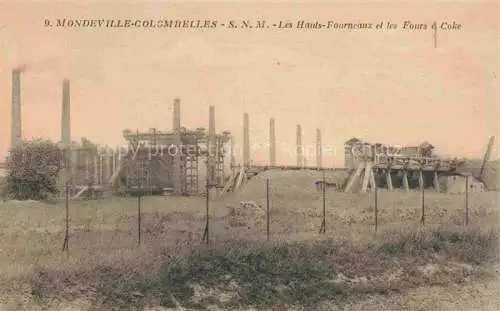 AK / Ansichtskarte  Mondeville-Colombelles CAEN 14 Calvados Les Hauts Fourneaux et les Fours a Coke