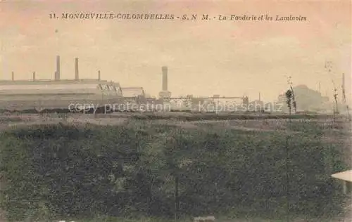 AK / Ansichtskarte  Mondeville-Colombelles CAEN 14 Calvados La Fonderie et les Laminoirs