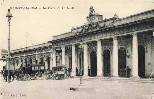 AK / Ansichtskarte  MONTPELLIER 34 La Gare du PLM