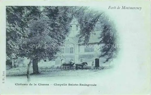 AK / Ansichtskarte  Sainte-Radegonde Charente-Maritime Chateau de la Chasse Chapelle Sainte Radegonde