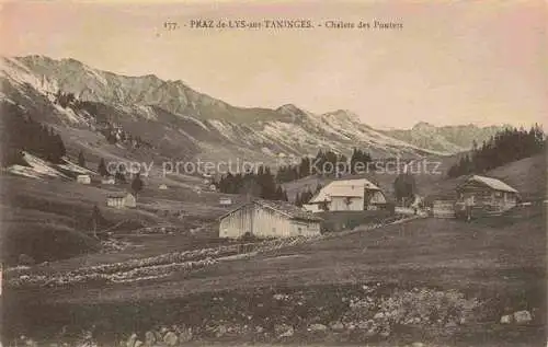 AK / Ansichtskarte  Praz-de-Lys Taninges 74 Haute-Savoie Chalets des Postets