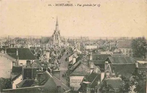 AK / Ansichtskarte  Montargis 45 Loiret Vue generale