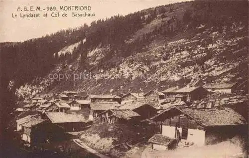 AK / Ansichtskarte  Montriond Morzine 74 Haute-Savoie Le Lyndaret et Col de Basachaux