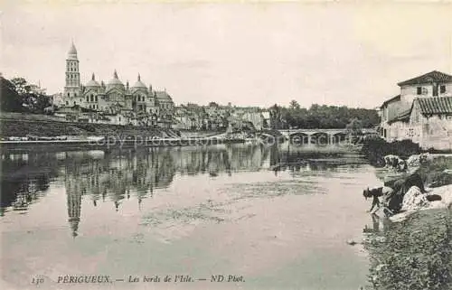 AK / Ansichtskarte  Perigueux 24 Dordogne Les bords de l'Isle