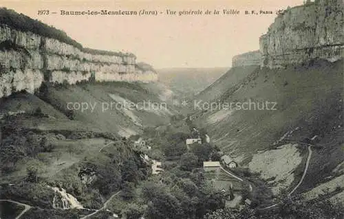 AK / Ansichtskarte  Baume-les-Messieurs Lons-le-Saunier 39 Jura Vue generale de la Vallee