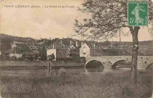 AK / Ansichtskarte  Port-Lesney Lons-le-Saunier 39 Jura Le Pont et la Ponte