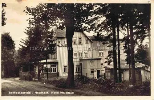 AK / Ansichtskarte  Benneckenstein Harz Hotel Waldhaus