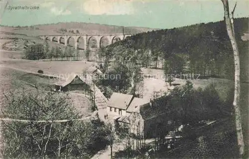 AK / Ansichtskarte  Syrathalbruecke PLAUEN Vogtland Sachsen Panorama Viadukt