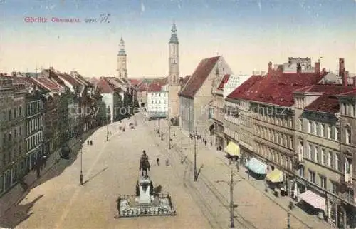 AK / Ansichtskarte  GoeRLITZ  Sachsen Obermarkt