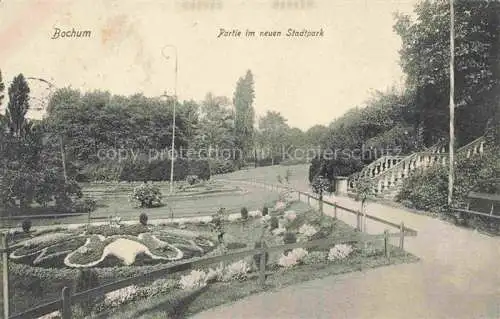 AK / Ansichtskarte  BOCHUM Partie im neuen Stadtpark