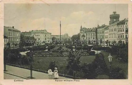 AK / Ansichtskarte  COTTBUS Kaiser Wilhelm Platz