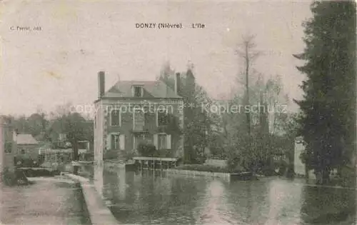 AK / Ansichtskarte  Donzy Cosne-Cours-sur-Loire 58 Nievre L'Ile