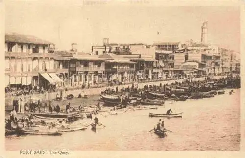 AK / Ansichtskarte  PORT-SAID Egypt The Quay