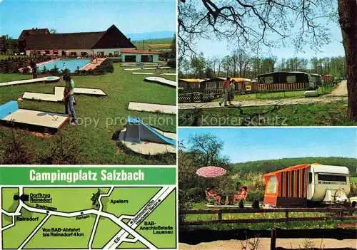 AK / Ansichtskarte  Reinsdorf Apelern Campingplatz Salzbach am Fusse der Bueckeberge Minigolf Swimming Pool