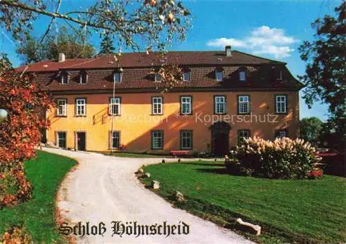 AK / Ansichtskarte  Arolsen Bad Schloss Hoehnscheid Pension Tagungsstaette Gnadt