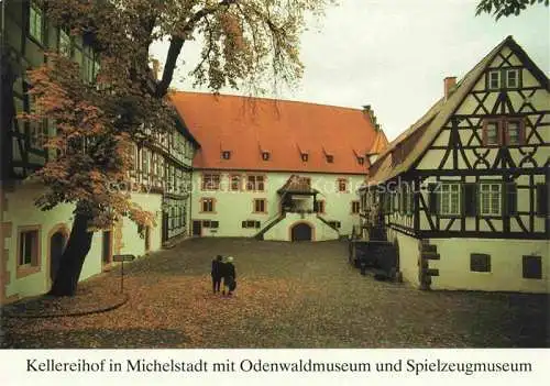 AK / Ansichtskarte  Michelstadt Odenwald Hessen Kellereihof mit Odenwaldmuseum und Spielzeugmuseum