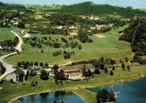 AK / Ansichtskarte  Rurberg Simmerath Teilansicht mit Hotel Restaurant am See Rurtalsperre