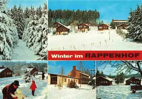 AK / Ansichtskarte  Gschwend Gaildorf Erholungsheim Rappenhof Feriensiedlung im Winterzauber