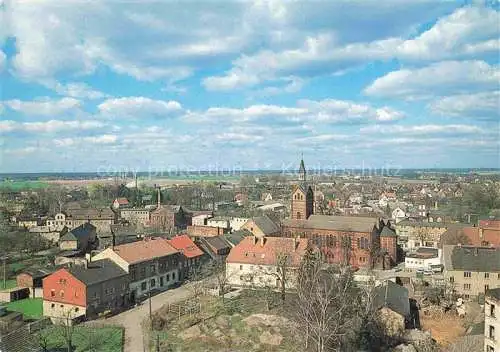 AK / Ansichtskarte  Peitz Panorama Blick vom Festungsturm