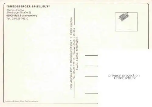 AK / Ansichtskarte  Bad Schmiedeberg Wittenberg Sachsen-Anhalt Smedeberger Spielleut Mittelalter Live Veranstaltung