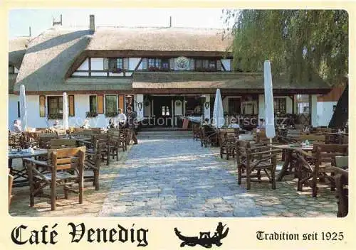 AK / Ansichtskarte  Lehde Luebbenau Spreewald Café Venedig Sommergarten