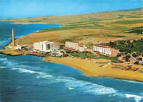 AK / Ansichtskarte  Maspalomas Gran Canaria ES Vista aérea de la playa y hoteles