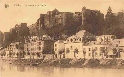 AK / Ansichtskarte  BOUILLON-sur-Semois Belgie Le Semois et le château