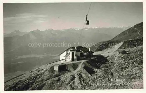 AK / Ansichtskarte  Seilbahn Cable-Car Telepherique Innsbrueck Nordkettenbahn Seegrube