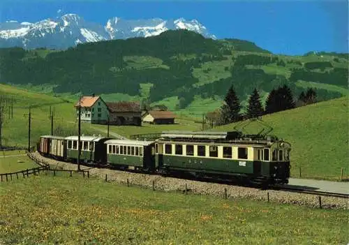 AK / Ansichtskarte  Eisenbahn Schweiz CH Zug St.Gallen Gais Appenzell Bahn Saentis