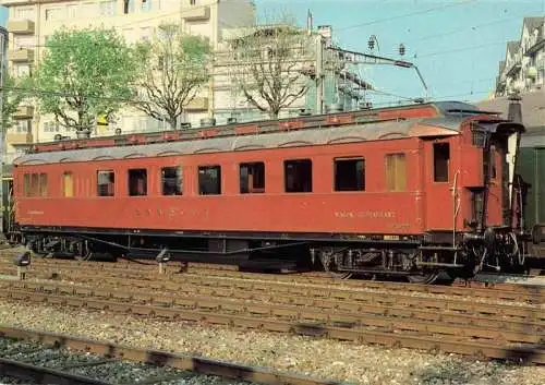 AK / Ansichtskarte  Eisenbahn Schweiz CH SBB Speisewagen Dr 4ue 10222Luzern