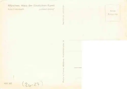 AK / Ansichtskarte  Verlag HDK Haus der Deutschen Kunst Nr. 537 Muenchen Rudolf Kaesbach Lebensfruehling