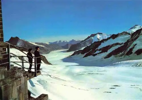 AK / Ansichtskarte  Gletscher Glacier Glaciar Ghiacciaio-- Jungfraujoch Sphinx Obervatorium Schweiz