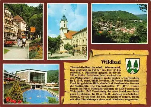 AK / Ansichtskarte  Chronik-AK Wildbad Schwarzwald