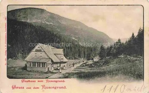 AK / Ansichtskarte  Riesengrund Riesengebirge CZ Gasthaus zum Riesengrund