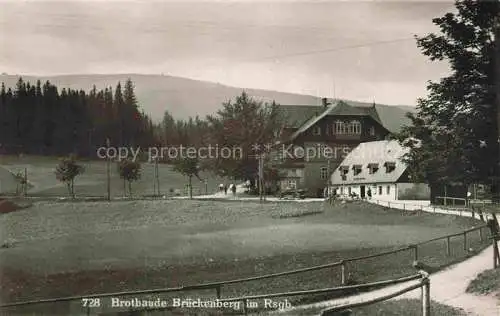 AK / Ansichtskarte  Brueckenberg Krummhuebel Riesengebirge PL Brotbaude