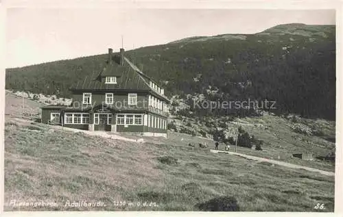 AK / Ansichtskarte  Adolfbaude 1200m Riesengebirge CZ Panorama