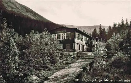 AK / Ansichtskarte  Melzergrundbaude Schronisko Nad Lomniczka PL Panorama