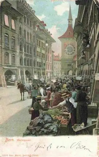 AK / Ansichtskarte  BERN BE Marktgasse