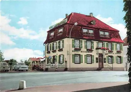 AK / Ansichtskarte  Benfeld Selestat-Erstein 67 Alsace Hotel Restaurant Ville de Loudres