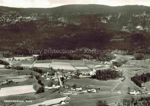 AK / Ansichtskarte  Oberried Bayerischer Wald Drachselsried Regen Bayern Fliegeraufnahme