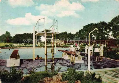 AK / Ansichtskarte  Haseluenne Freibad