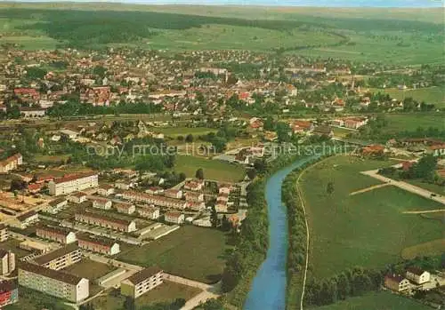 AK / Ansichtskarte  Weilheim  Oberbayern Fliegeraufnahme