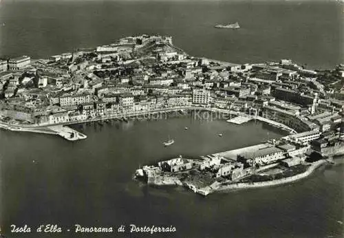 AK / Ansichtskarte  Portoferraio Elba Livorno Toscana IT Fliegeraufnahme