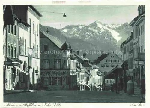 AK / Ansichtskarte  Murnau Staffelsee mit Hohe Kueste