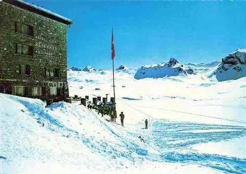 AK / Ansichtskarte  Melchsee-Frutt Hotel Reinhard am See Winterpanorama Alpen