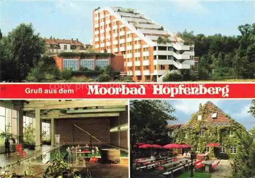 AK / Ansichtskarte  Bad Hopfenberg Moorbach Hopfenberg Kurhaus Westfaelisches Bauernbad Hallenbad