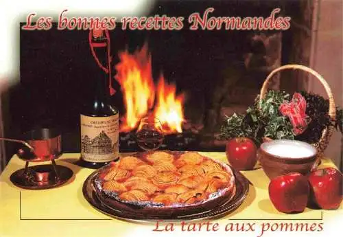 AK / Ansichtskarte  Rezept Recette-- la Tarte aux pommes